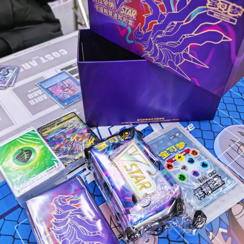 Pokemon PTCG Simplified Chinese Trading Game Card Anime Giratina VSTAR Deck Construct Advanced Gift Box Child Toys Gift Original