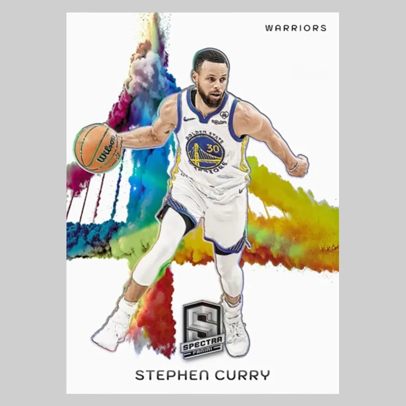 Panini 2024 Diy Homemade Best of The Nba Color Blast Wembanyama James Doncic Curry Basketball Star Trading Cards Gift Collection