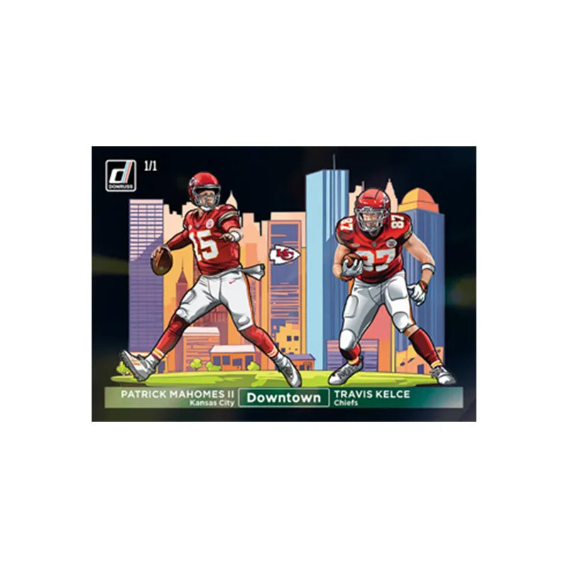 Panini 2024 Nfl Horizontal Downtown Black Joash Allen Tom Brady Justin Jefferson Diy Rugby Star Trading Cards Gift Collection