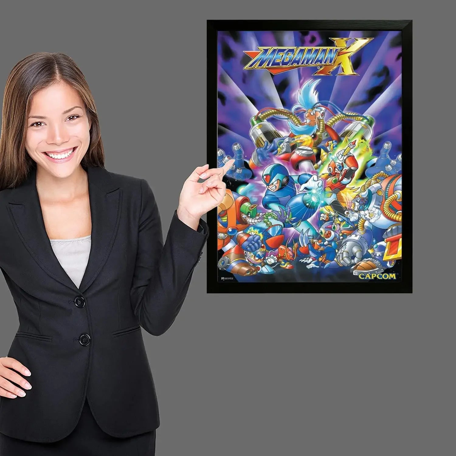 mega man video games Canvas Art Poster, Wall Art, Picture Print, Modern Family, Bedroom Decor, Posters,Decorative painting