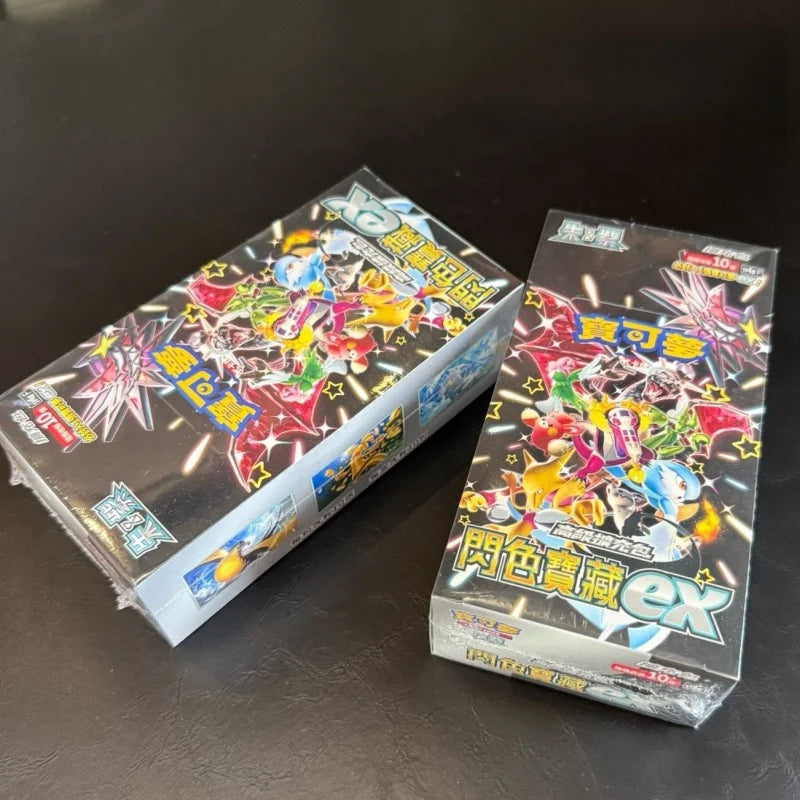 New Original Pokémon Card Chinese Version Sv4a Ex Booster Box Packs Trading Cards Rare Collection Cards Competition Game Gift