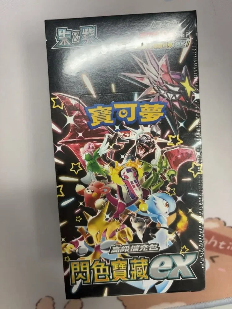 New Original Pokémon Card Chinese Version Sv4a Ex Booster Box Packs Trading Cards Rare Collection Cards Competition Game Gift