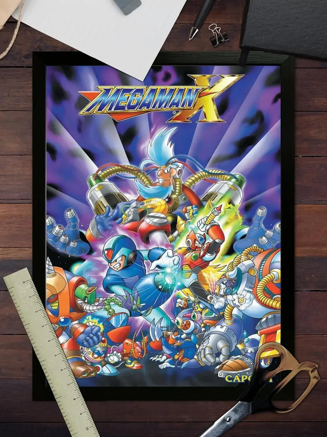mega man video games Canvas Art Poster, Wall Art, Picture Print, Modern Family, Bedroom Decor, Posters,Decorative painting