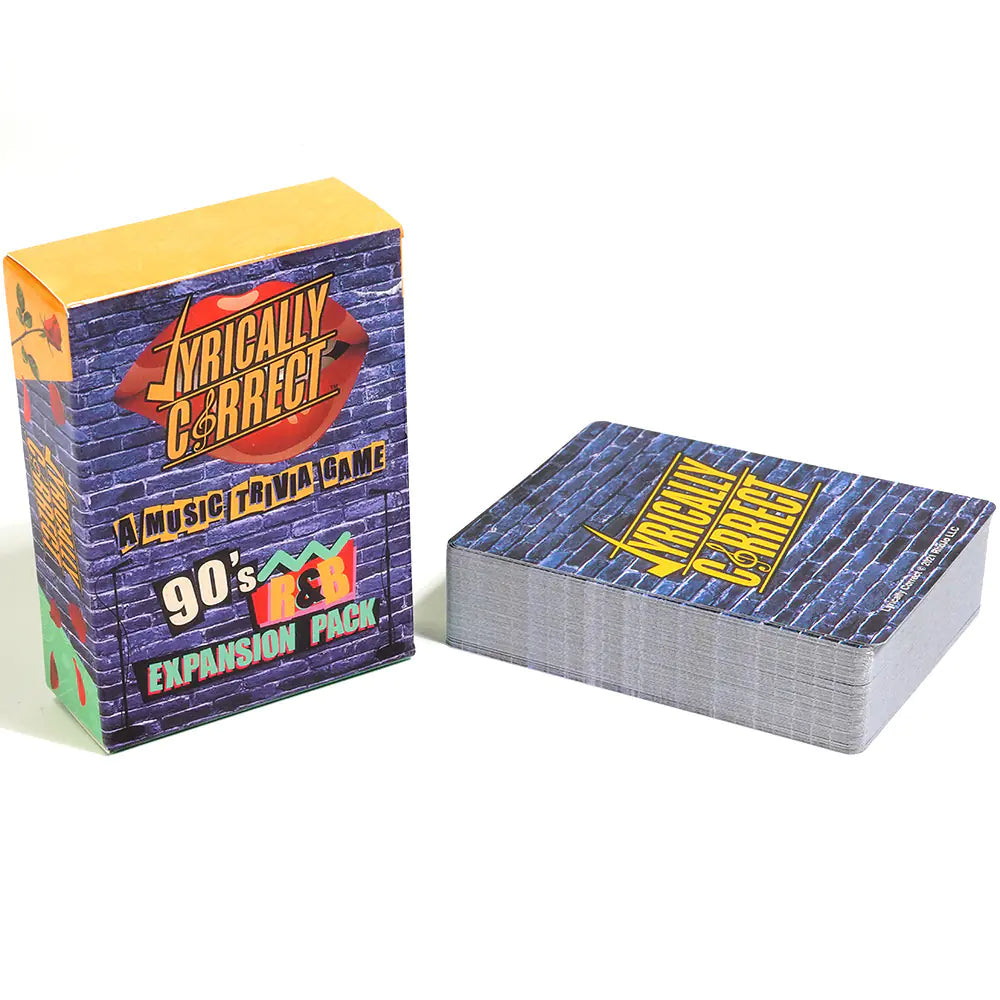 Lyrically Correct Adult Party Music Game Cards