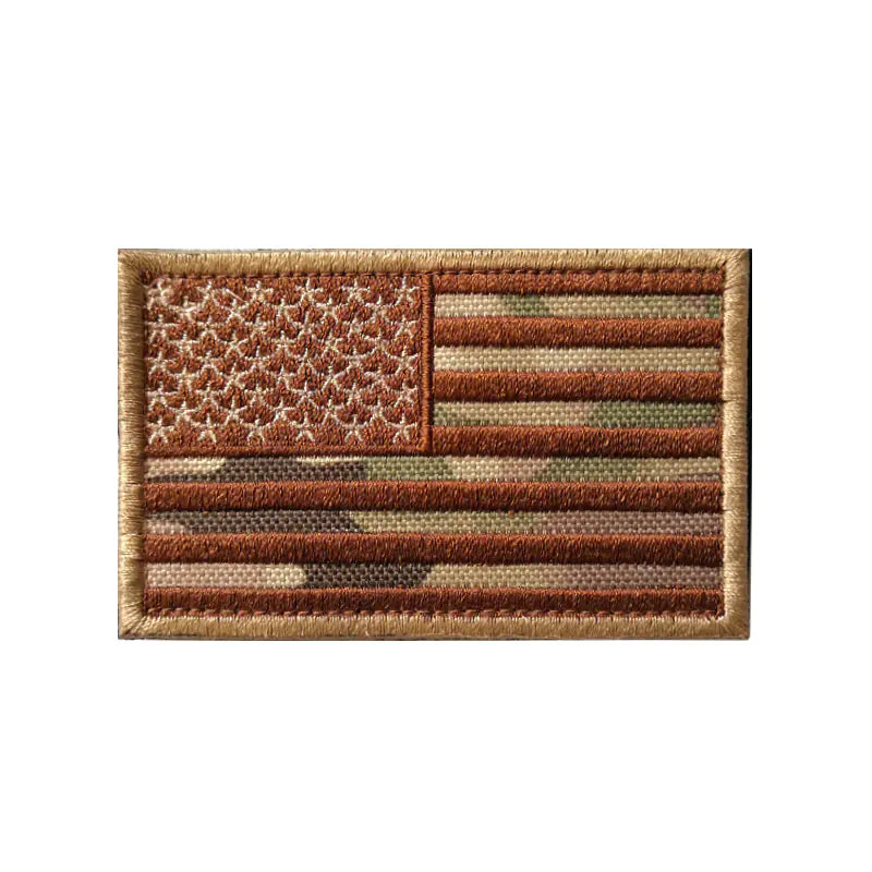 MC Camouflage Embroidered Patch for Tactical Gear