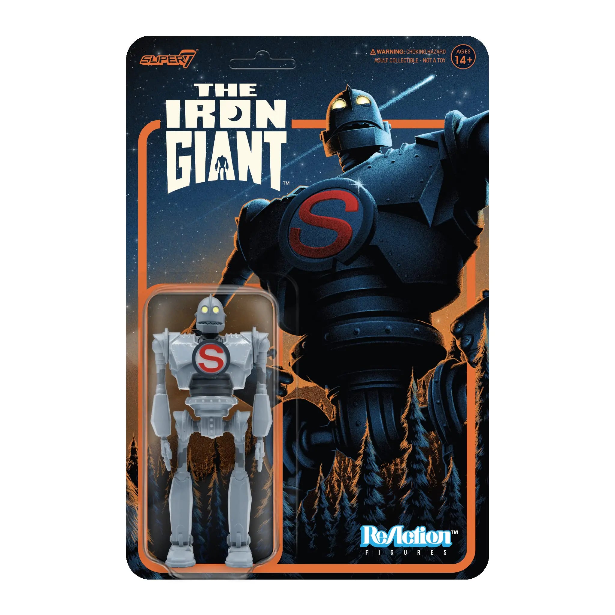 Super7 The Iron Giant Super Iron Giant - 3.75" Iron Giant Action Figure Accessory Classic Movie Collectibles and Retro Toys