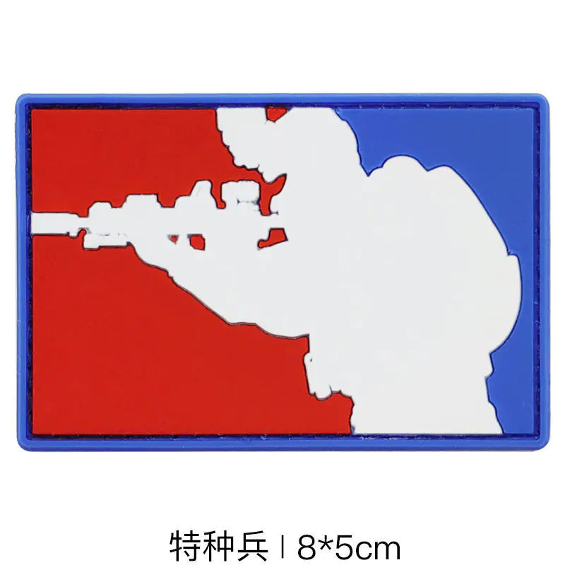 PVC National Flag Patch - Tactical Backpack Accessory