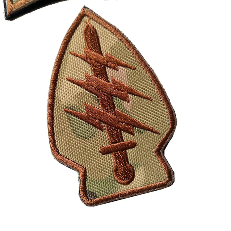 MC Camouflage Embroidered Patch for Tactical Gear