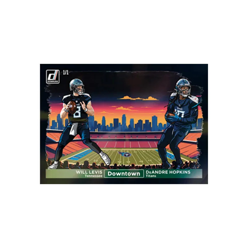 Panini 2024 Nfl Horizontal Downtown Black Joash Allen Tom Brady Justin Jefferson Diy Rugby Star Trading Cards Gift Collection