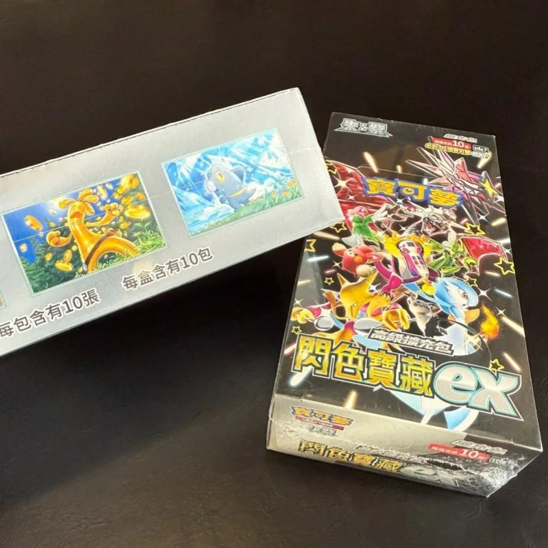 New Original Pokémon Card Chinese Version Sv4a Ex Booster Box Packs Trading Cards Rare Collection Cards Competition Game Gift