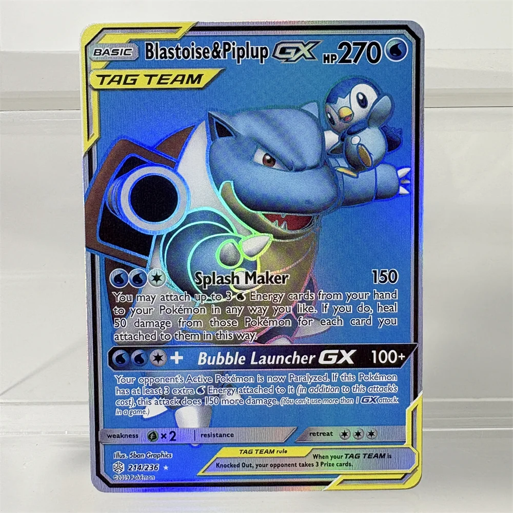 PKM Foil Cards Proxy Cards Sword & Shield and Sun & Moon So Many Holographic Game Trading Collection PTCG Proxy Toys Gifts