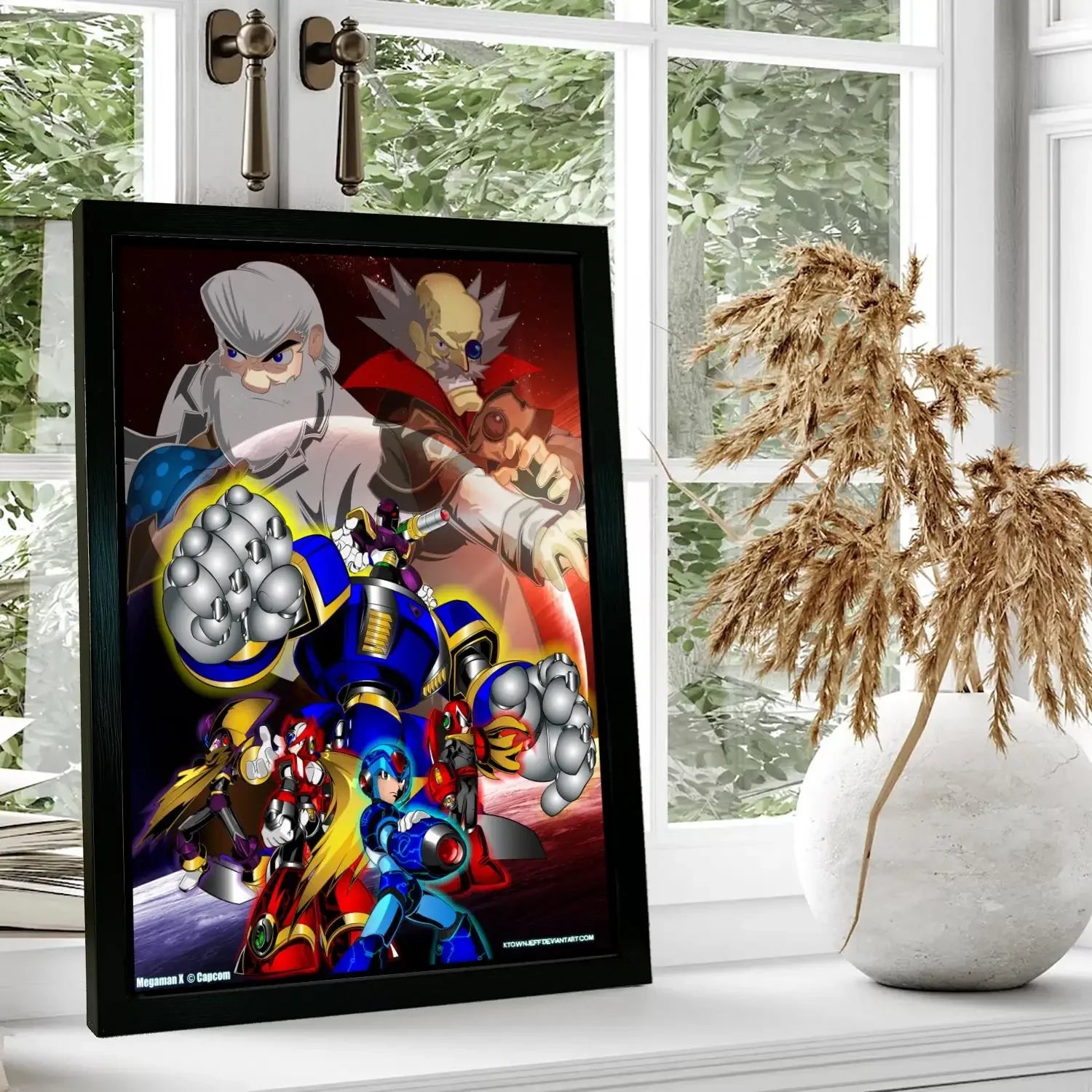 mega man video games Canvas Art Poster, Wall Art, Picture Print, Modern Family, Bedroom Decor, Posters,Decorative painting