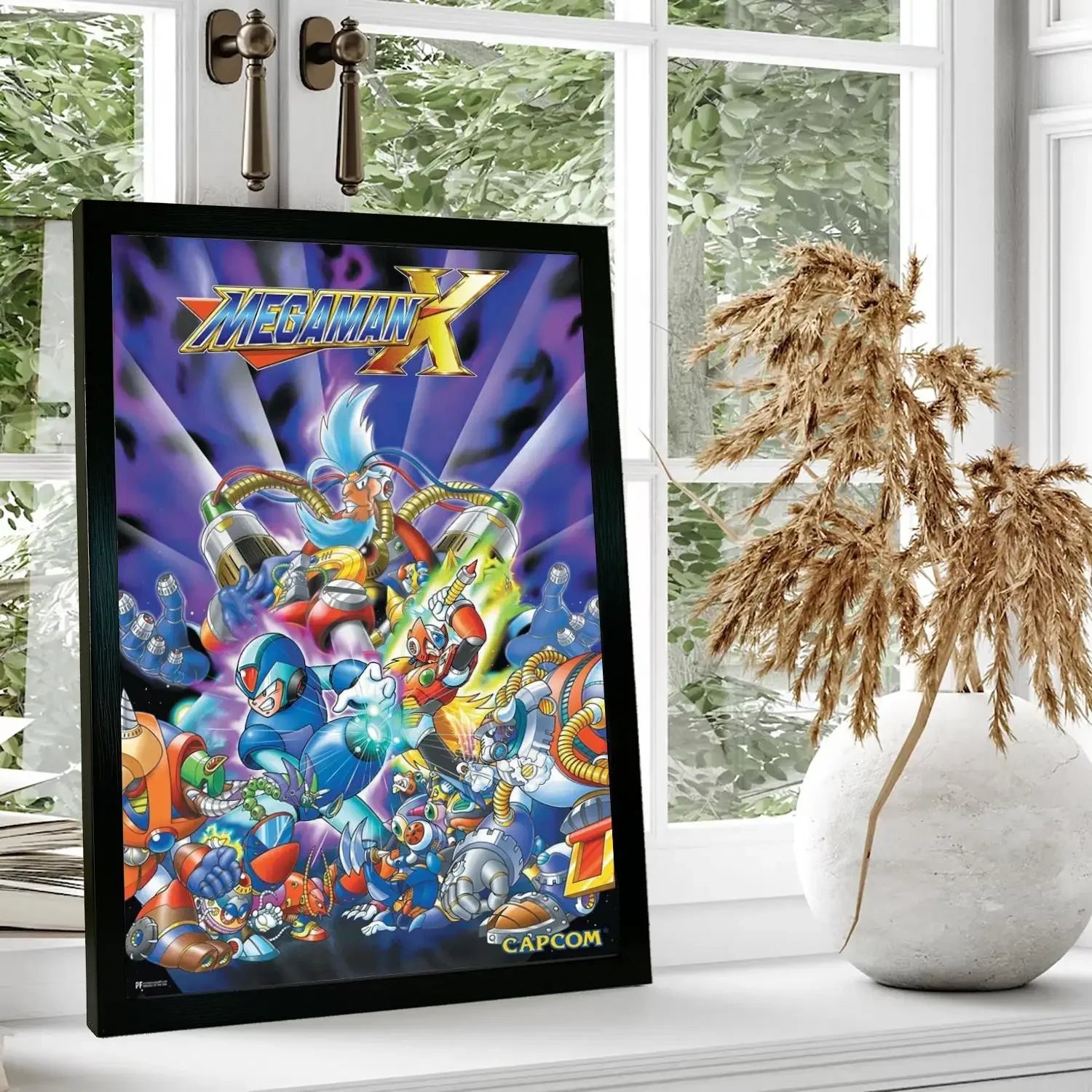 mega man video games Canvas Art Poster, Wall Art, Picture Print, Modern Family, Bedroom Decor, Posters,Decorative painting