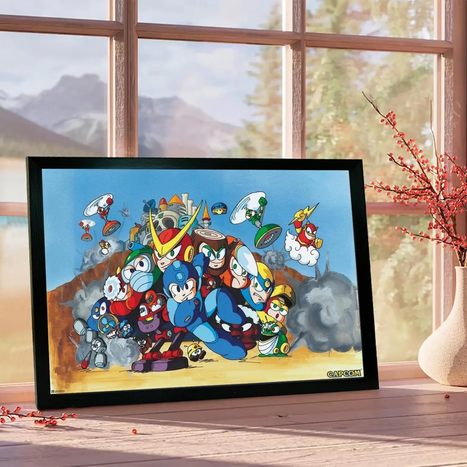 mega man video games Canvas Art Poster, Wall Art, Picture Print, Modern Family, Bedroom Decor, Posters,Decorative painting