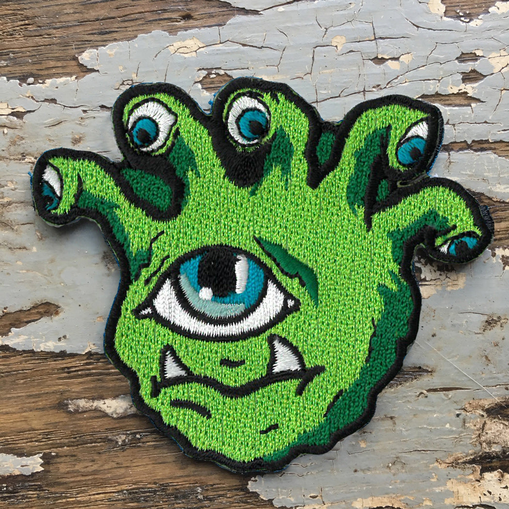 Orcish Eyegor Embroidered Patch