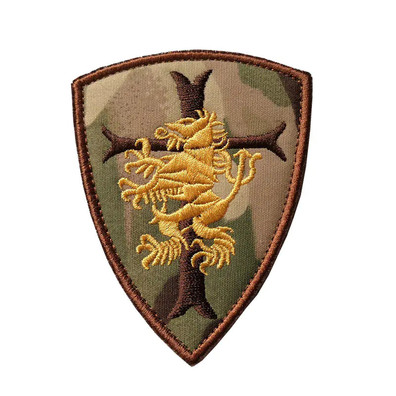 MC Camouflage Embroidered Patch for Tactical Gear