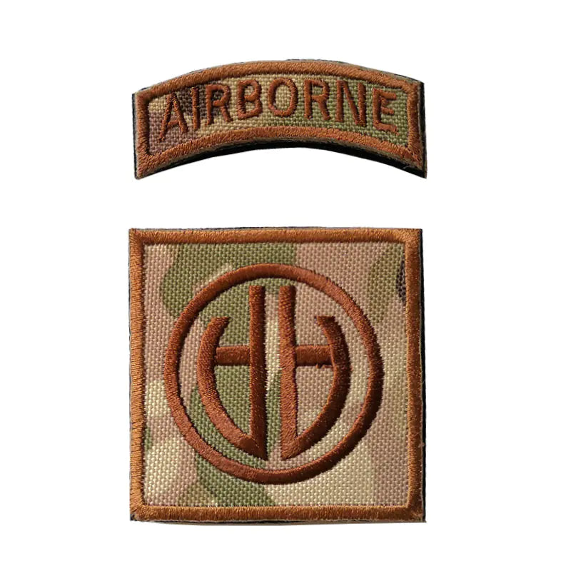 MC Camouflage Embroidered Patch for Tactical Gear